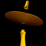 ALADIN NARGHILE' ALUX ADMIRAL - 50cm ORO