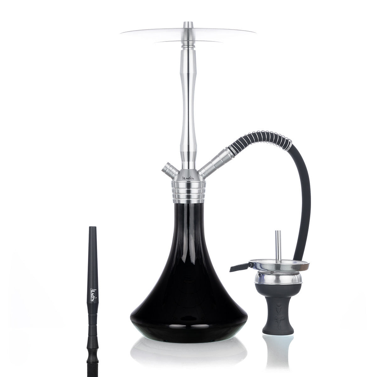 ALADIN NARGHILE' MVP460 - M1 - SILVER & BLACK