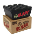 RAW REGAL WINDPROOF METAL ASHTRAY - BLACK