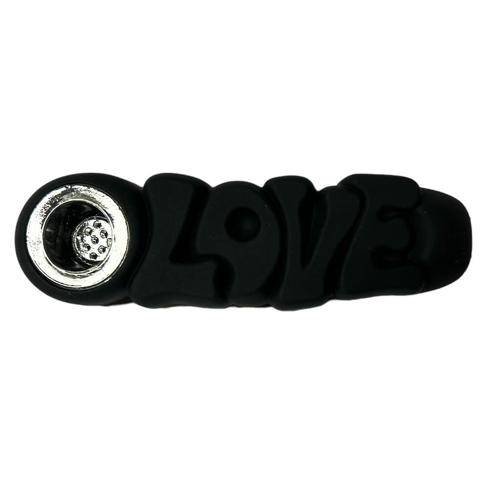 PIPA IN SILICONE LOVE 12cm - NERA