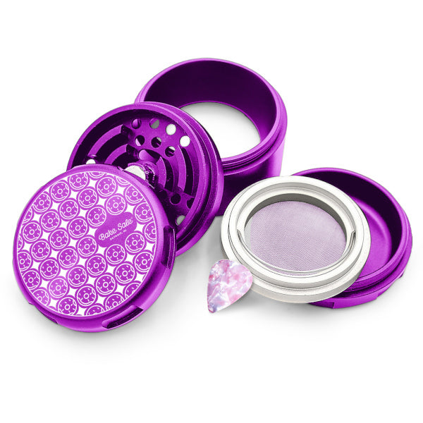 BEAMER GRINDER ALLUMINIO 75mm 5 PARTI DONUT - ROSA