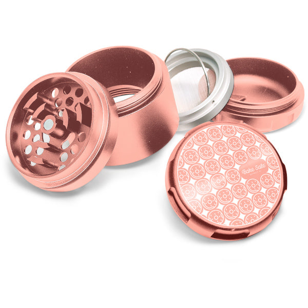 BEAMER GRINDER ALLUMINIO 63mm 5 PARTI DONUT - COLORI ASSORTITI