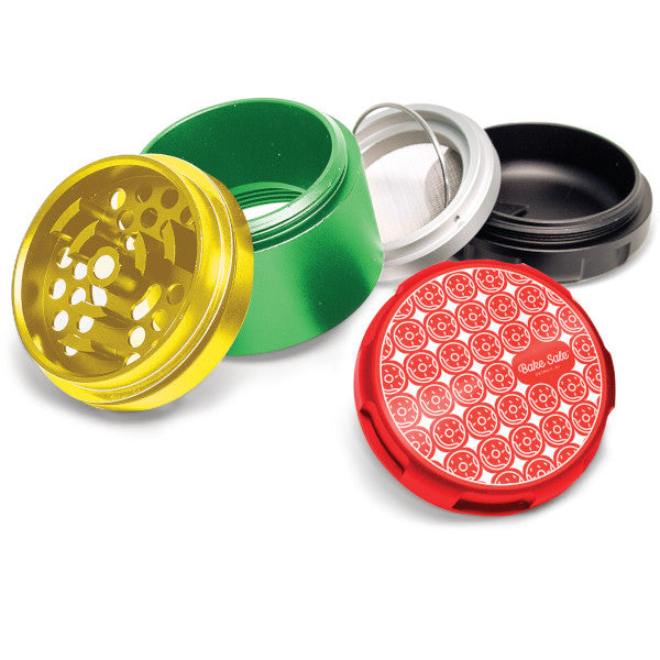 BEAMER GRINDER ALLUMINIO 63mm 5 PARTI DONUT - RASTA