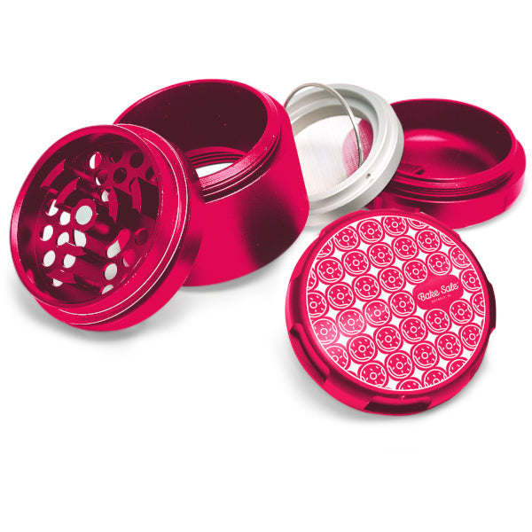 BEAMER GRINDER ALLUMINIO 63mm 5 PARTI DONUT - ROSA