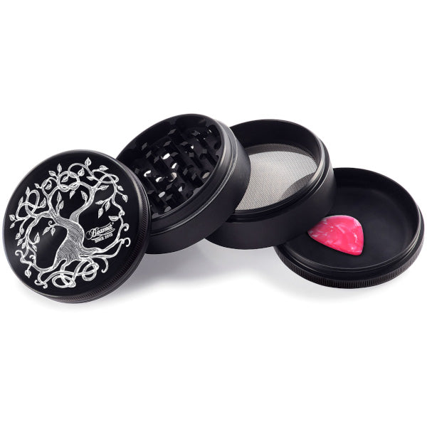 BEAMER GRINDER ALLUMINIO 75mm 4 PARTI LIFE TREE - COLORI ASSORTITI