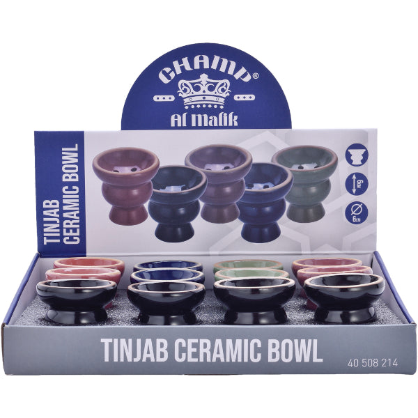 AL MALIK TINJDAD CERMAMIC BOWL - 12 PEZZI COLORI ASSORTITI