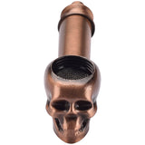 PIPA IN METALLO SKULL 8,5cm - 12 PZ COLORI ASSORTITI