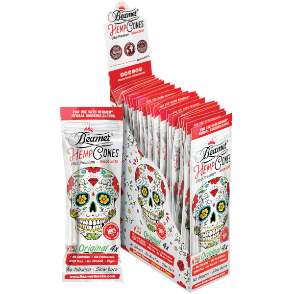 BEAMER HEMP CONES KING SIZE - 15 PZ