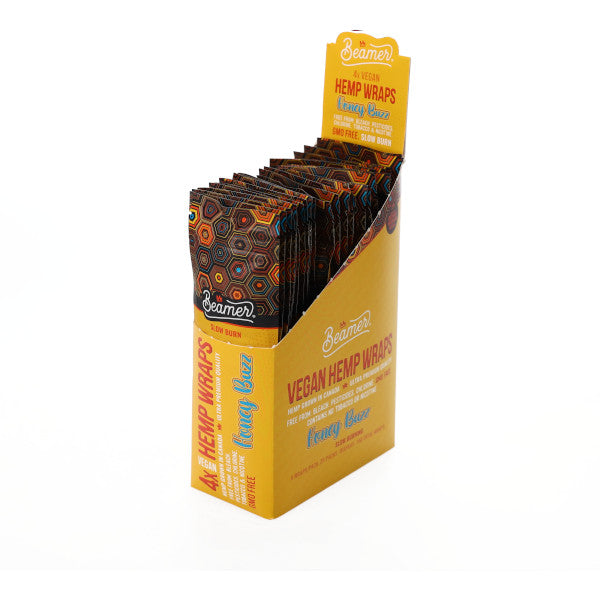 BEAMER HEMP WRAPS HONEY BUZZ - 25 PZ