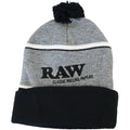 RAW WINTER HAT - BLACK & GREY