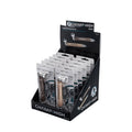 PIPA METALLO E LEGNO 12cm - 12 PZ COLORI ASSORTITI