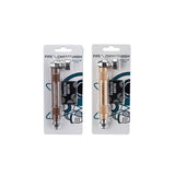 PIPA METALLO E LEGNO 12cm - 12 PZ COLORI ASSORTITI