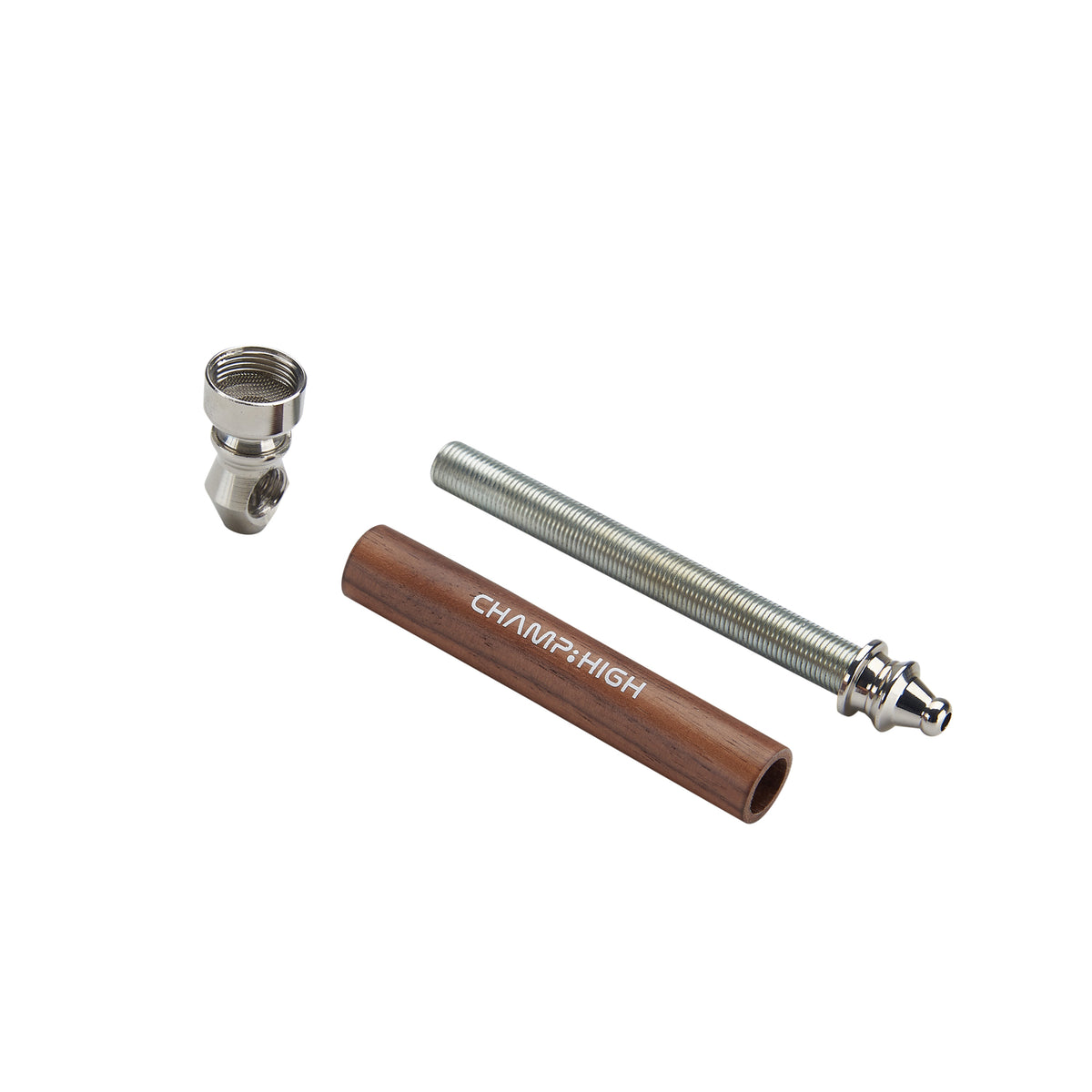 PIPA METALLO E LEGNO 12cm - 12 PZ COLORI ASSORTITI