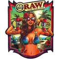 RAW STICKER BRAZIL GIRL