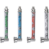 PIPA IN METALLO 11cm - 12 PZ COLORI ASSORTITI