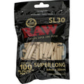 RAW BLACK FILTERS 6 X 30mm, 100 FILTRI PER BUSTA