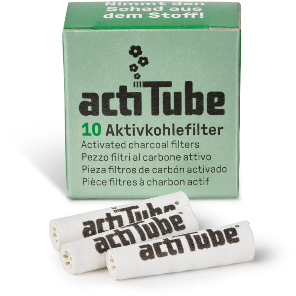 ACTITUBE FILTRI AL CARBONE KONIK 6mm - 20 X 10 PZ