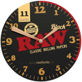 RAW BLACK CLOCK