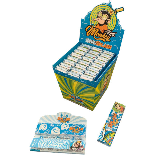 MONKEY PACK SMELL KS BLUE SPLASH + TIPS - 24 LIBRETTI