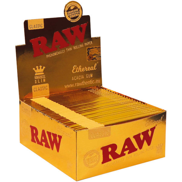 RAW ETHEREAL KING SIZE SLIM - 50 LIBRETTI