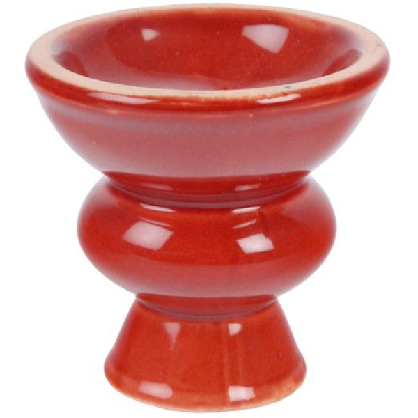 BRACIERE PER NARGHILE' IN CERAMICA - ROSSO