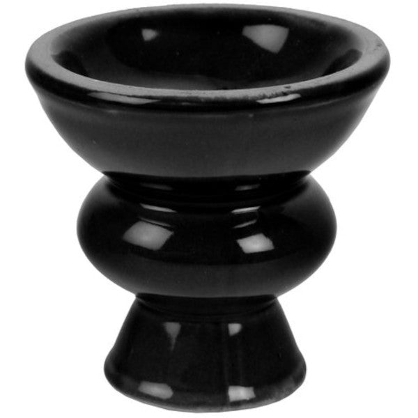 BRACIERE PER NARGHILE' IN CERAMICA - NERO