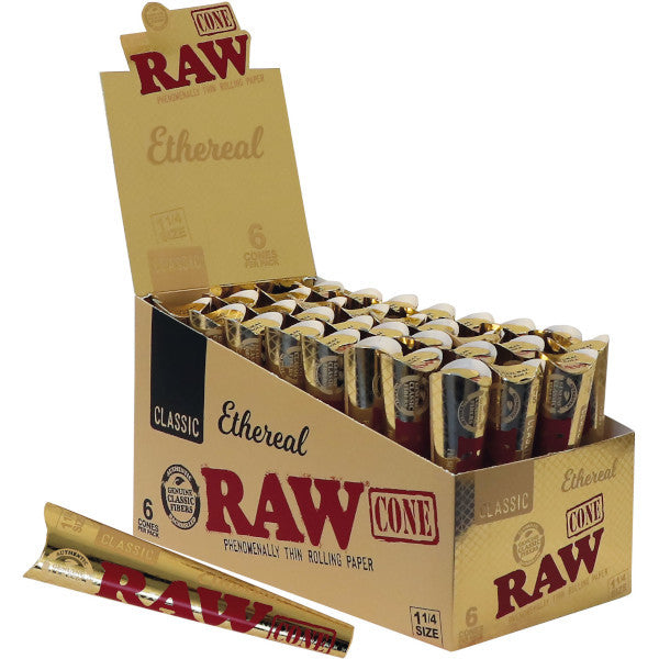 RAW ETHEREAL CONI PRE-ROLLATI 1 1/4 - 32X6