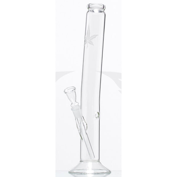 BONG IN VETRO SAND LEAF HANGOVER - 42cm