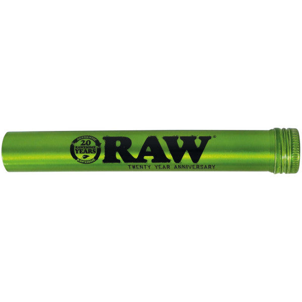 RAW ALUMINUM TUBE GREEN 20TH ANNIVERSARY