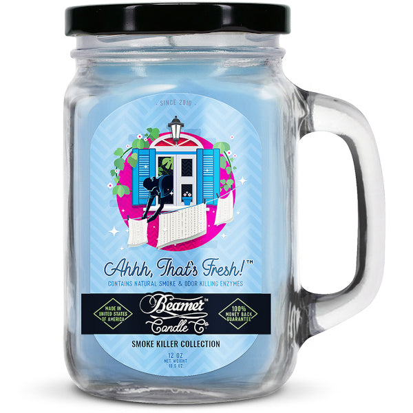 BEAMER CANDLE CO. - SMOKE KILLER - LARGE - AHHH, THAT'S FRESH!