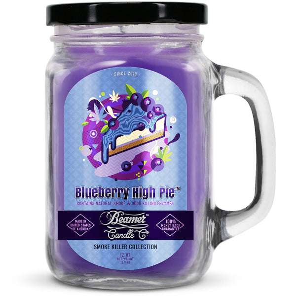 BEAMER CANDLE CO. - SMOKE KILLER - LARGE - BLUEBERRY HIGH PIE
