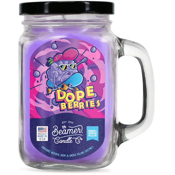 BEAMER CANDLE CO. - SMOKE KILLER - LARGE - DOPEBERRIES