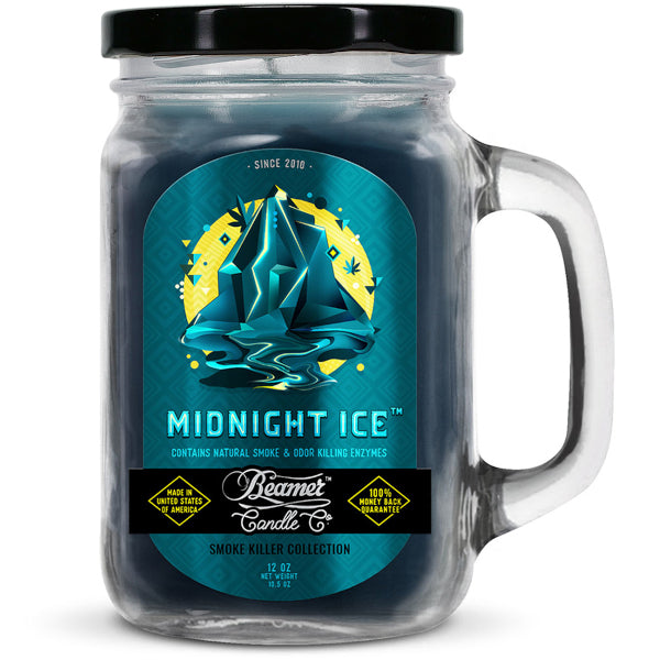 BEAMER CANDLE CO. - SMOKE KILLER - LARGE - MIDNIGHT ICE