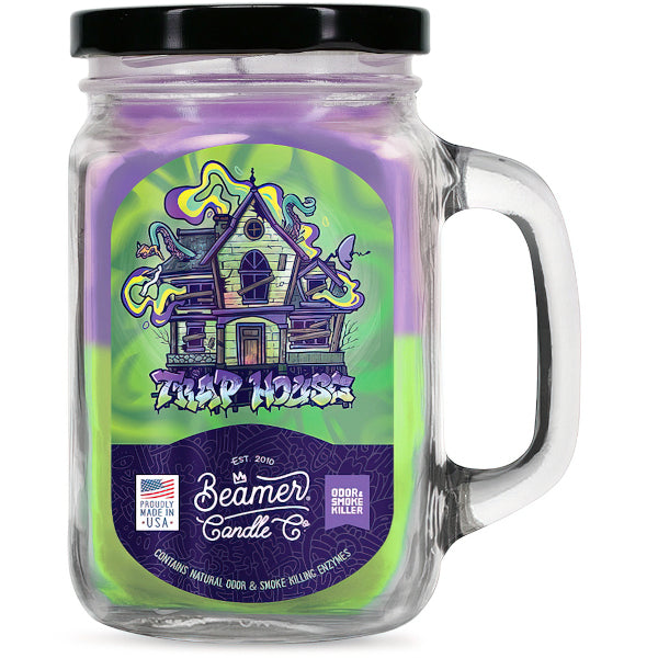 BEAMER CANDLE CO. - SMOKE KILLER - LARGE - TRAP HOUSE