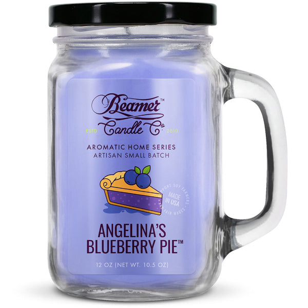 BEAMER CANDLE CO. - AROMATIC HOME SERIES - LARGE - ANGELINA'S BLUEBERRY PIE