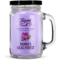 BEAMER CANDLE CO. - AROMATIC HOME SERIES -  LARGE -HANNA'S LILAC FOREST