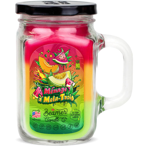BEAMER CANDLE CO. - AROMATIC HOME SERIES - LARGE - MENAGE A MELA-TROIS