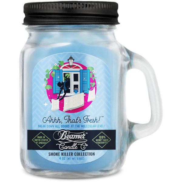 BEAMER CANDLE CO. - SMOKE KILLER - DOUBLE SHOT+ SMALL - AHH, THAT'S FRESHH