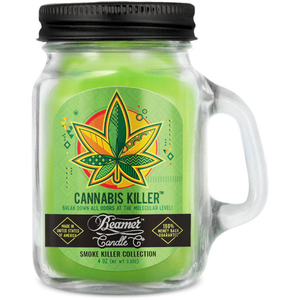 BEAMER CANDLE CO. - SMOKE KILLER - DOUBLE SHOT+ SMALL - CANNABIS KILLER