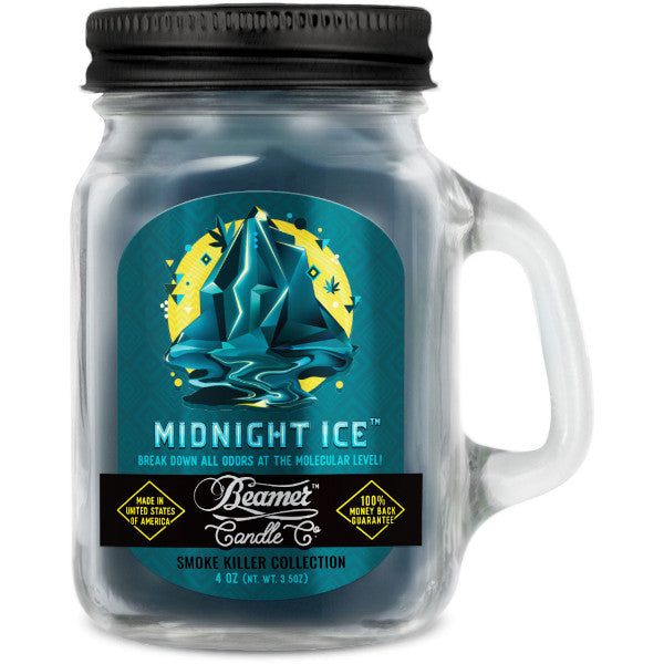 BEAMER CANDLE CO. - SMOKE KILLER - DOUBLE SHOT+ SMALL - MIDNIGHT ICE