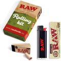 RAW KIT DISTRIBUTORE CARTINA ORGANIC REGULAR + TIPS + ACCENDINO ORIGINAL