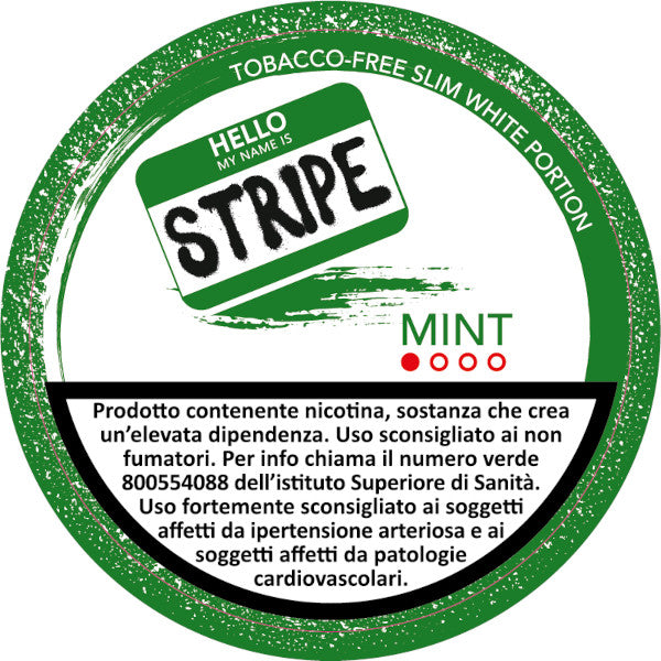 STRIPE LIGHT MINT 10 mg/g - 20 POUCH