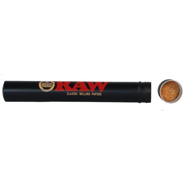 RAW ALUMINUM TUBE BLACK 15mm x 116mm