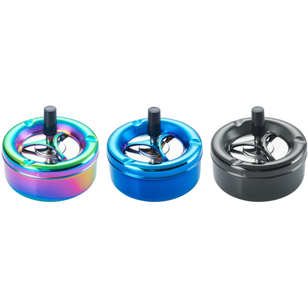 POSACENERE IN METALLO PUSH 11 cm - 4 PEZZI