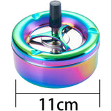 POSACENERE IN METALLO PUSH 11 cm - 4 PEZZI