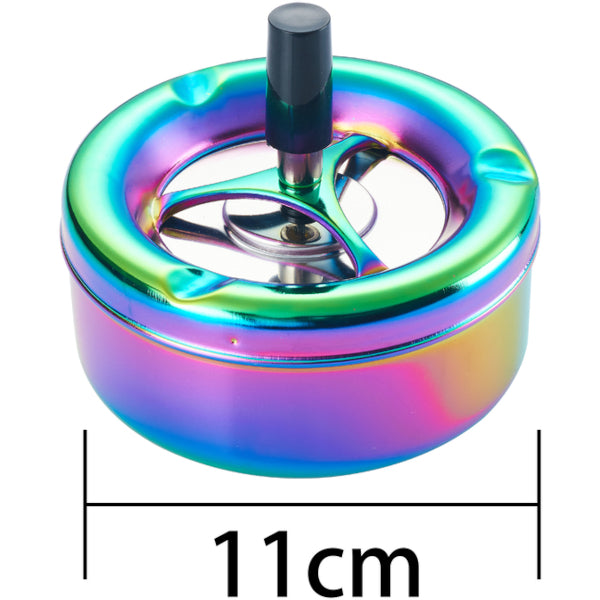 POSACENERE IN METALLO PUSH 11 cm - 4 PEZZI
