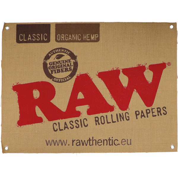RAW CANVAS SIGN
