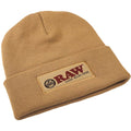 RAW HAT STASH BEANIE - TAN