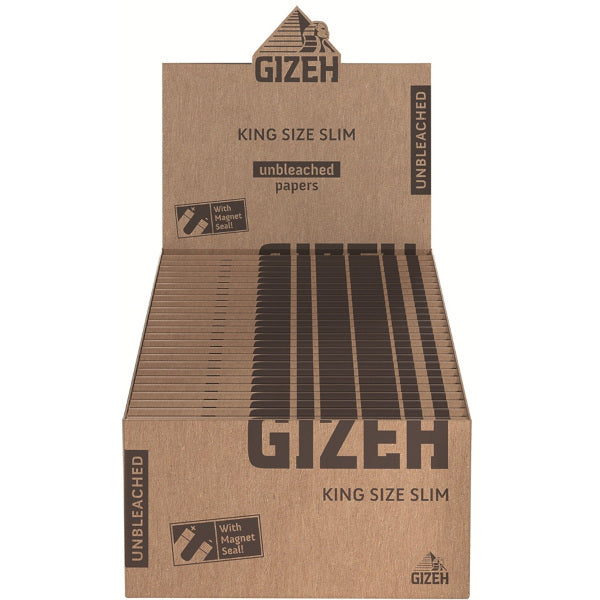 GIZEH CARTINA KING SIZE UNBLEACHED