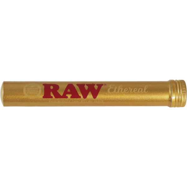 RAW ALUMINUM TUBE GOLD 15mm X 116mm